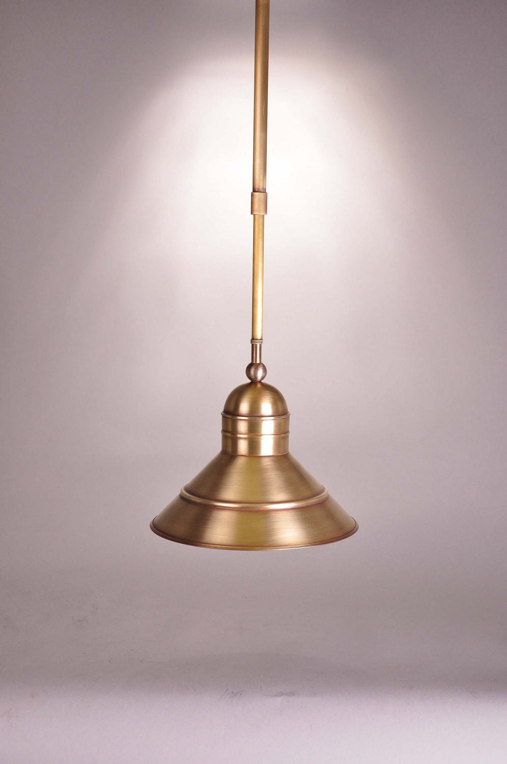 Northeast Lantern - 3422-AB-MED-AP10 - One Light Pendant - Barn - Antique Brass