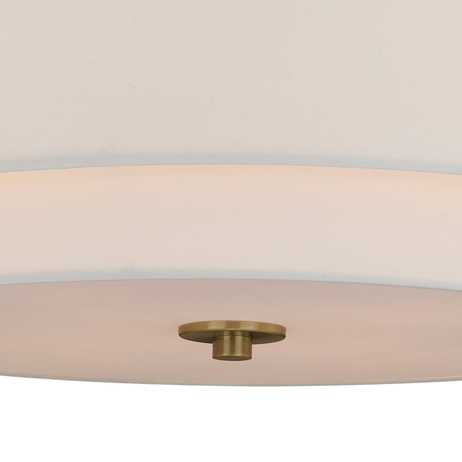 Vaxcel - C0112 - Four Light Semi Flush Mount - Burnaby - Matte Brass