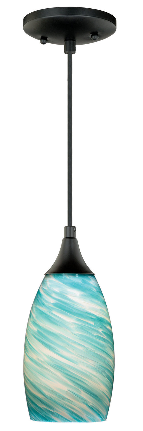 Vaxcel - P0171 - One Light Mini Pendant - Milano - Oil Rubbed Bronze