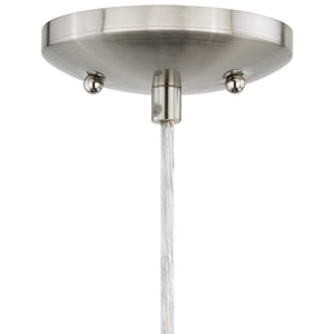 Vaxcel - P0172 - One Light Mini Pendant - Milano - Satin Nickel