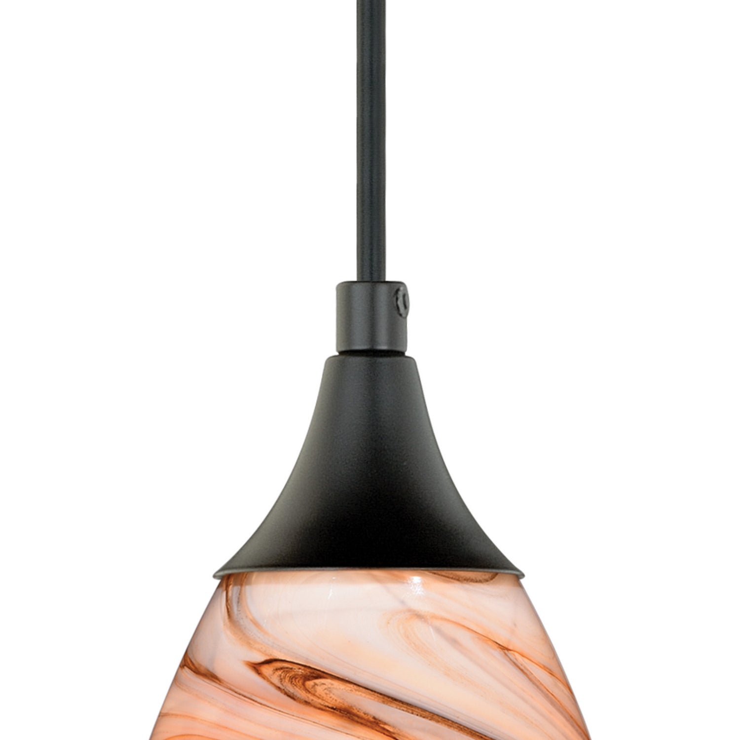 Vaxcel - P0173 - One Light Mini Pendant - Milano - Oil Rubbed Bronze