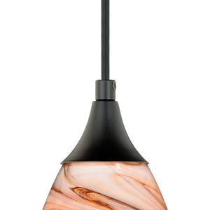 Vaxcel - P0173 - One Light Mini Pendant - Milano - Oil Rubbed Bronze