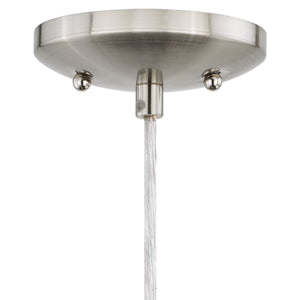 Vaxcel - P0176 - One Light Mini Pendant - Milano - Satin Nickel