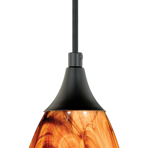 Vaxcel - P0177 - One Light Mini Pendant - Milano - Oil Rubbed Bronze