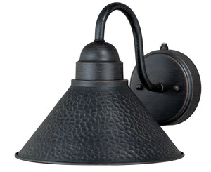 Vaxcel - T0197 - One Light Outdoor Wall Mount - Outland - Aged Iron and Light Gold