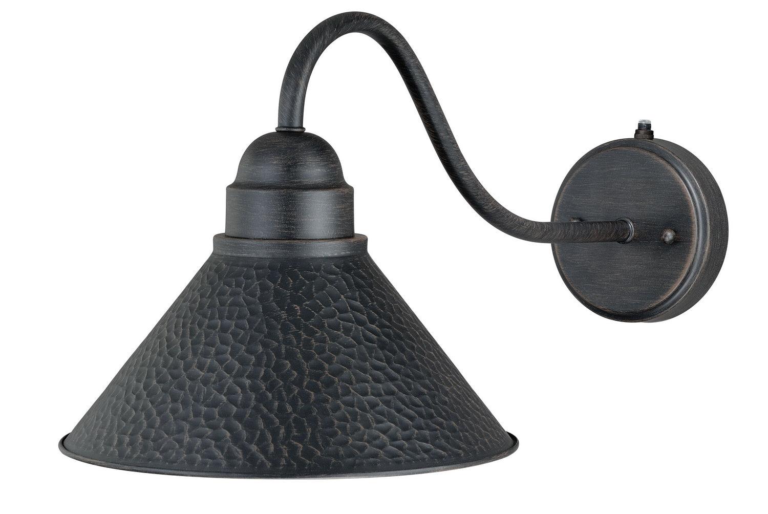 Vaxcel - T0198 - One Light Outdoor Wall Mount - Outland - Aged Iron and Light Gold