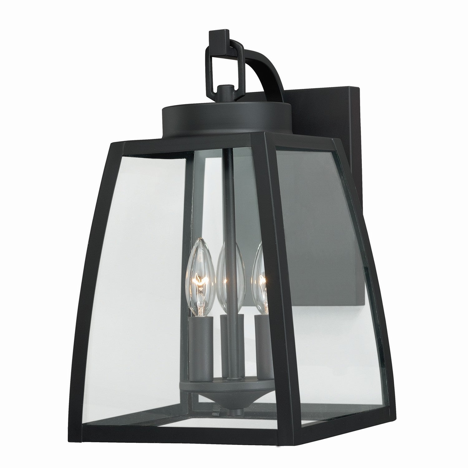 Vaxcel - T0208 - Three Light Outdoor Wall Mount - Granville - Oil Burnished Bronze