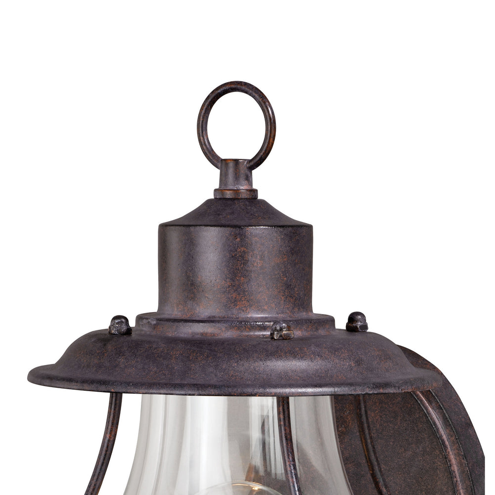 Vaxcel - T0215 - One Light Outdoor Wall Mount - Dockside - Weathered Patina