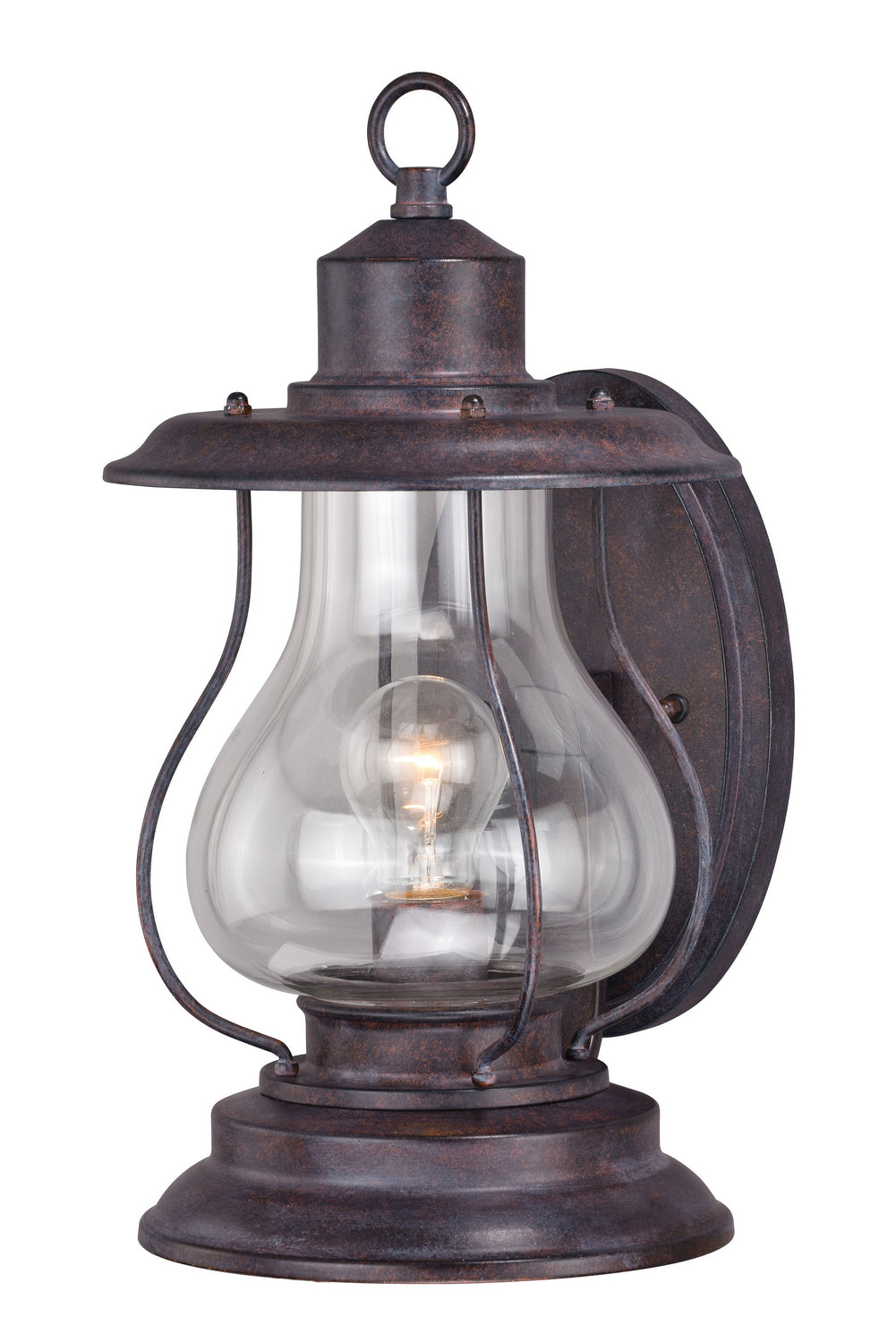 Vaxcel - T0216 - One Light Outdoor Wall Mount - Dockside - Weathered Patina