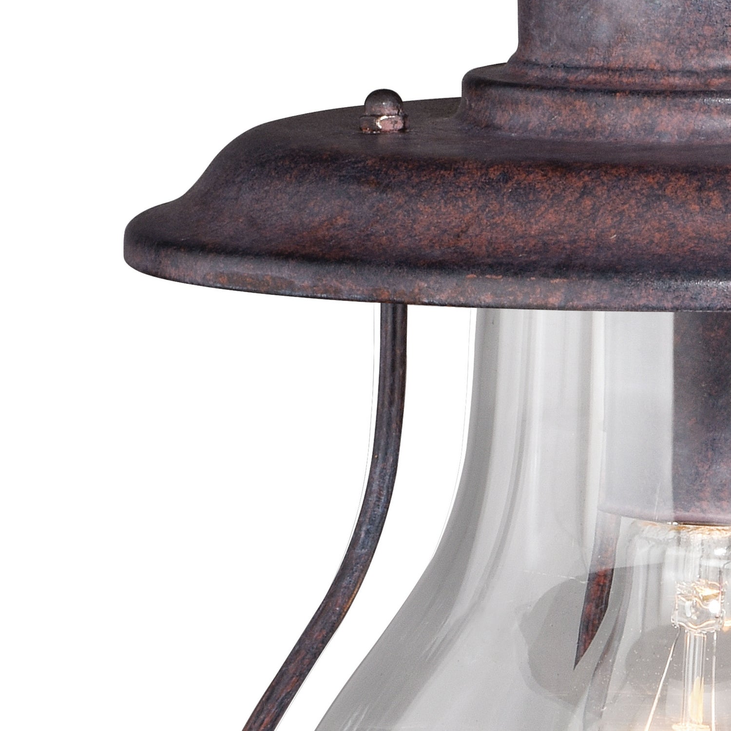 Vaxcel - T0219 - One Light Outdoor Pendant - Dockside - Weathered Patina