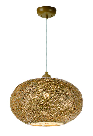 Maxim - 14402NAWT - One Light Outdoor Pendant - Bali - Natural