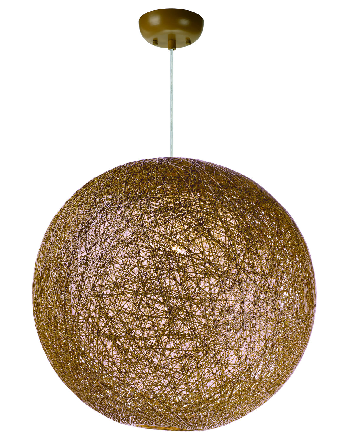 Maxim - 14405NAWT - One Light Outdoor Pendant - Bali - Natural