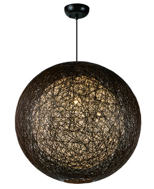 Maxim - 14407CHWT - One Light Outdoor Pendant - Bali - Chocolate