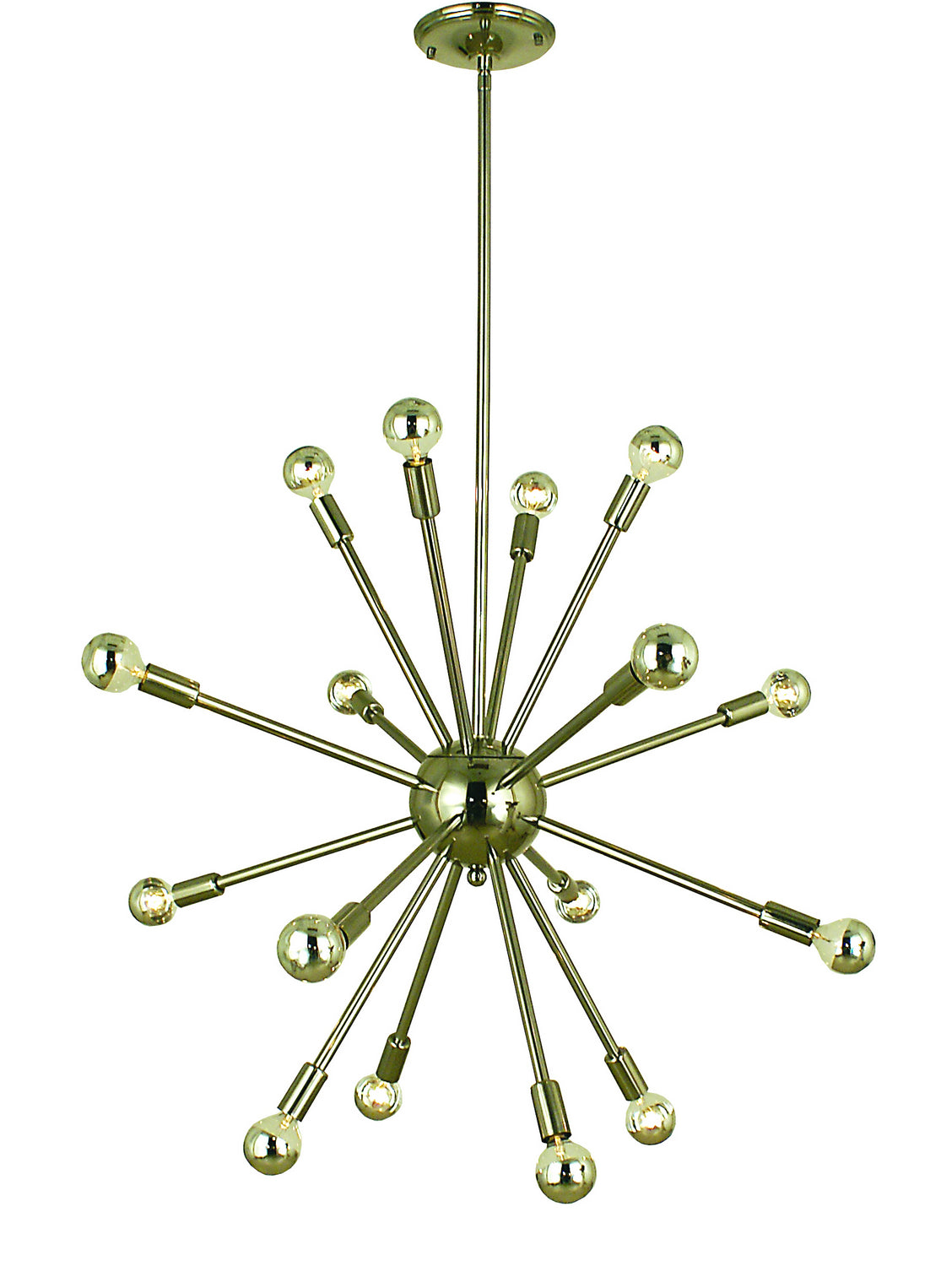 Framburg - 4395 PN - 16 Light Foyer Chandelier - Simone - Polished Nickel