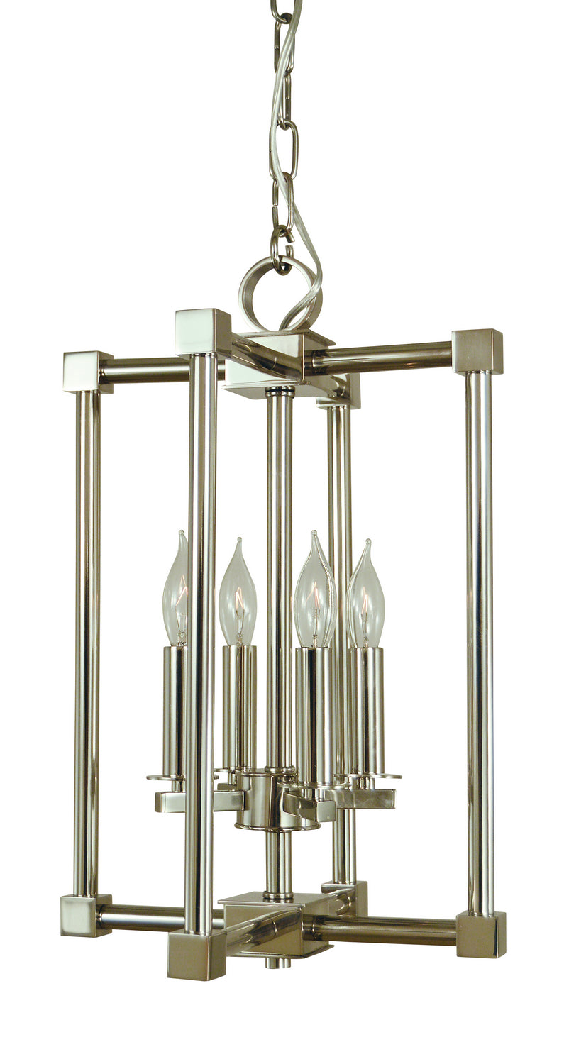 Framburg - 4604 PN - Four Light Chandelier - Lexington - Polished Nickel