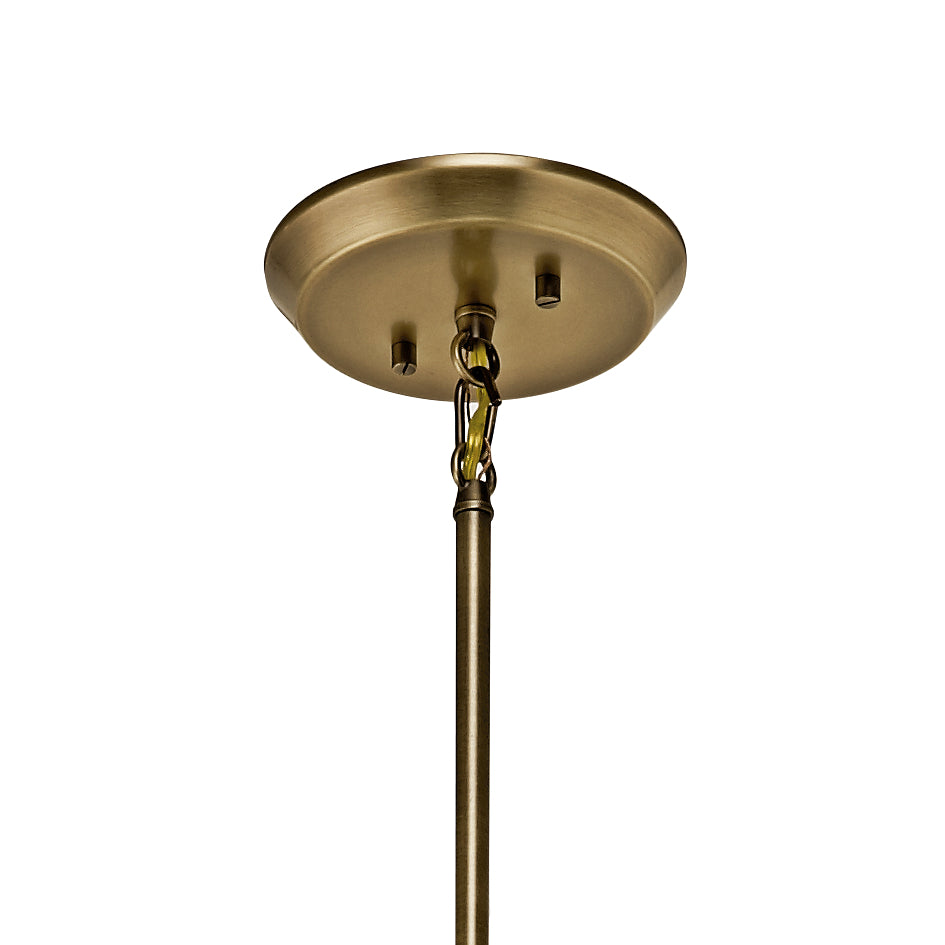 Kichler - 43119NBR - Ten Light Chandelier - Armstrong - Natural Brass