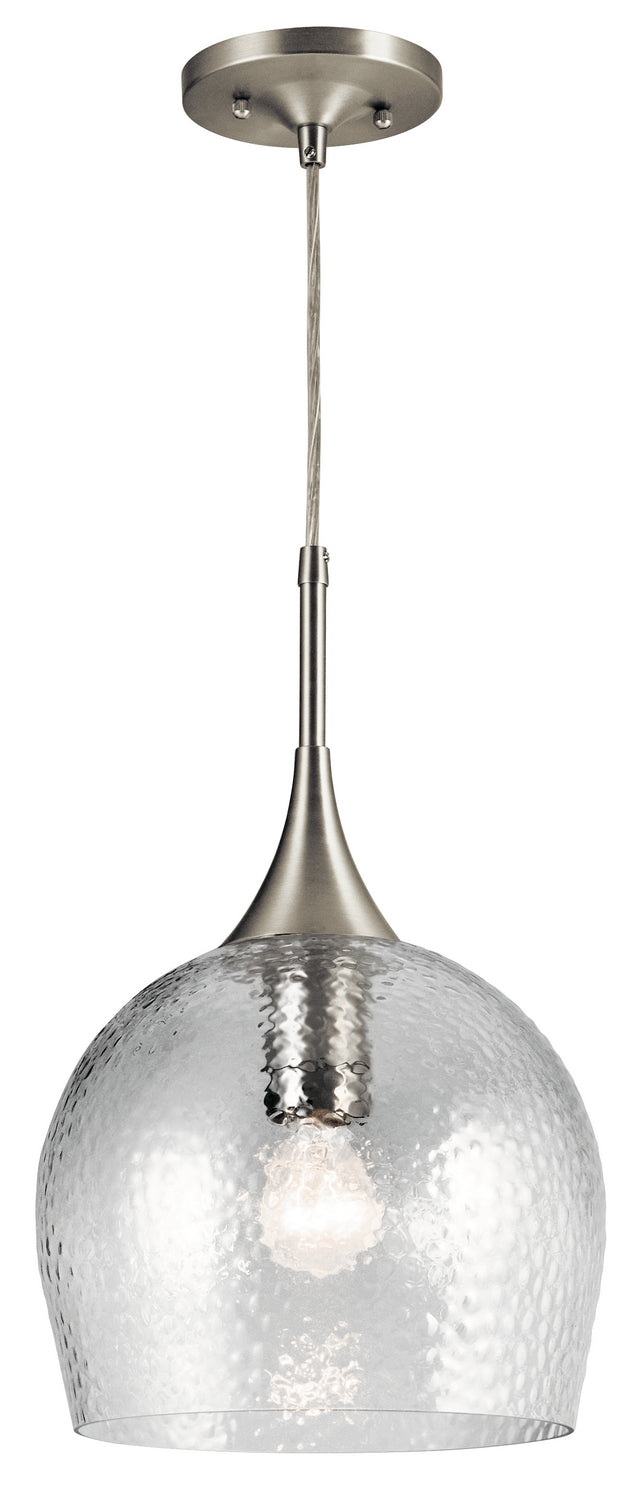 Kichler - 43537NI - One Light Pendant - Sloane - Brushed Nickel