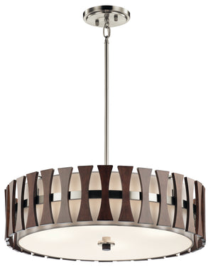 Kichler - 43753AUB - Four Light Pendant/Semi Flush Mount - Cirus - Auburn Stained Finish