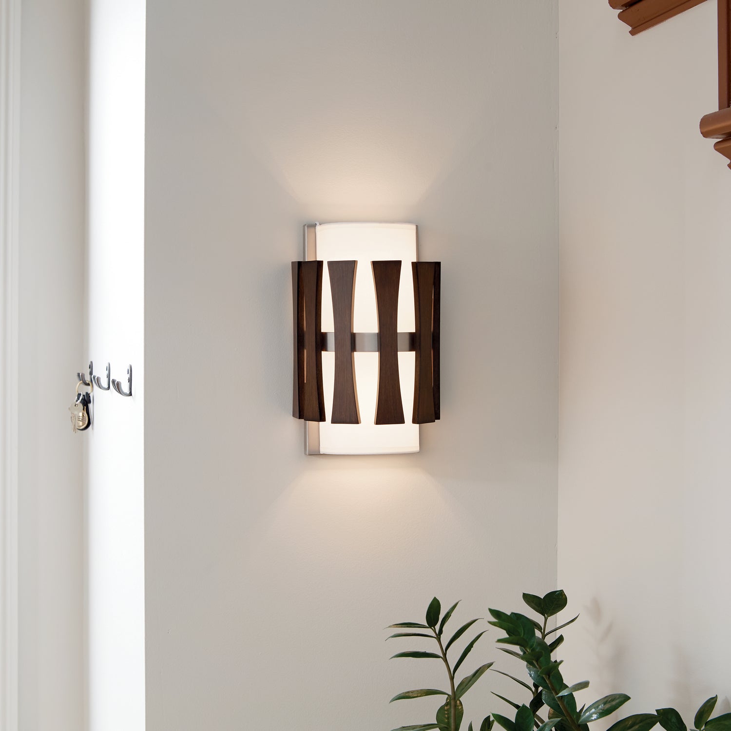 Kichler - 43756AUB - Two Light Wall Sconce - Cirus - Auburn Stained Finish