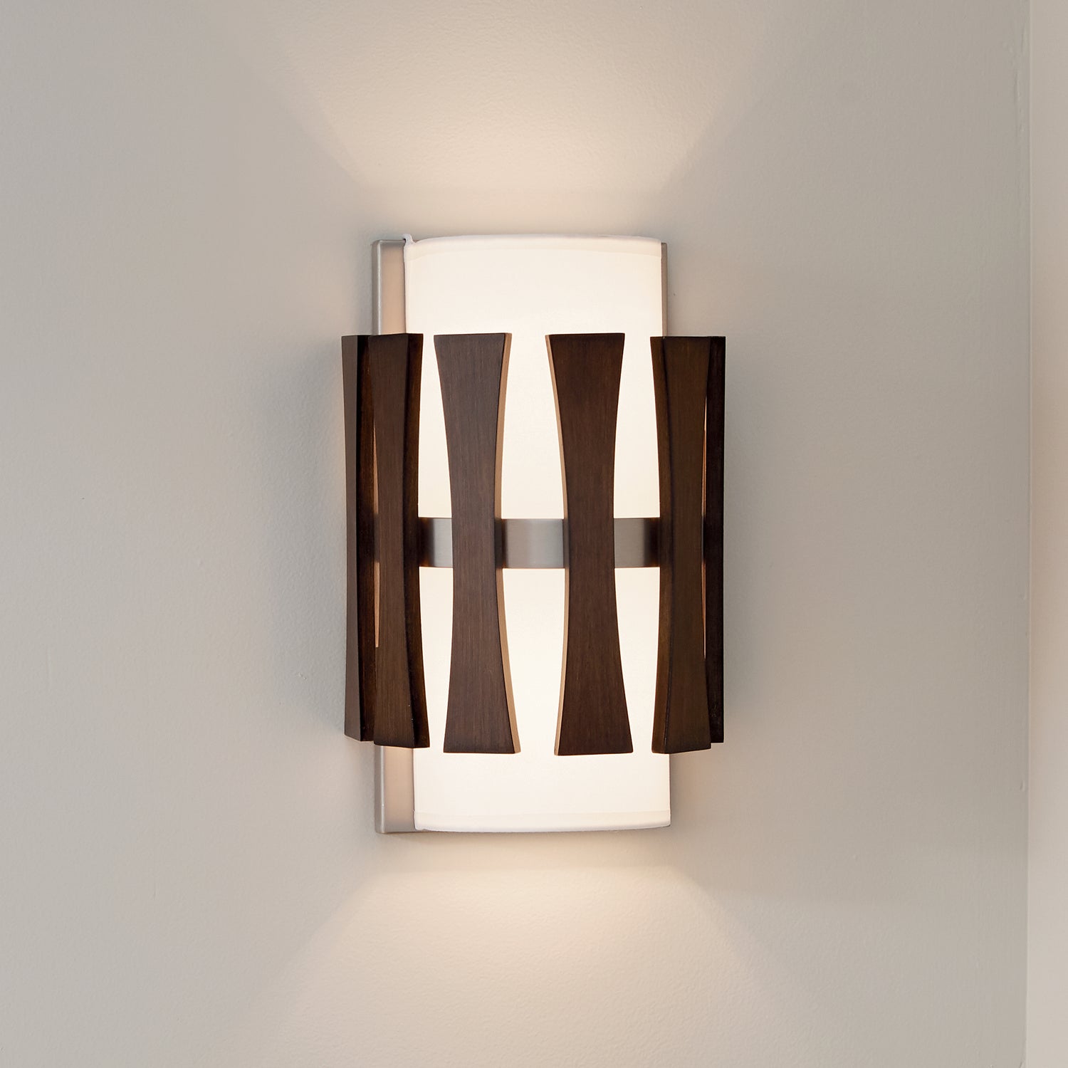 Kichler - 43756AUB - Two Light Wall Sconce - Cirus - Auburn Stained Finish