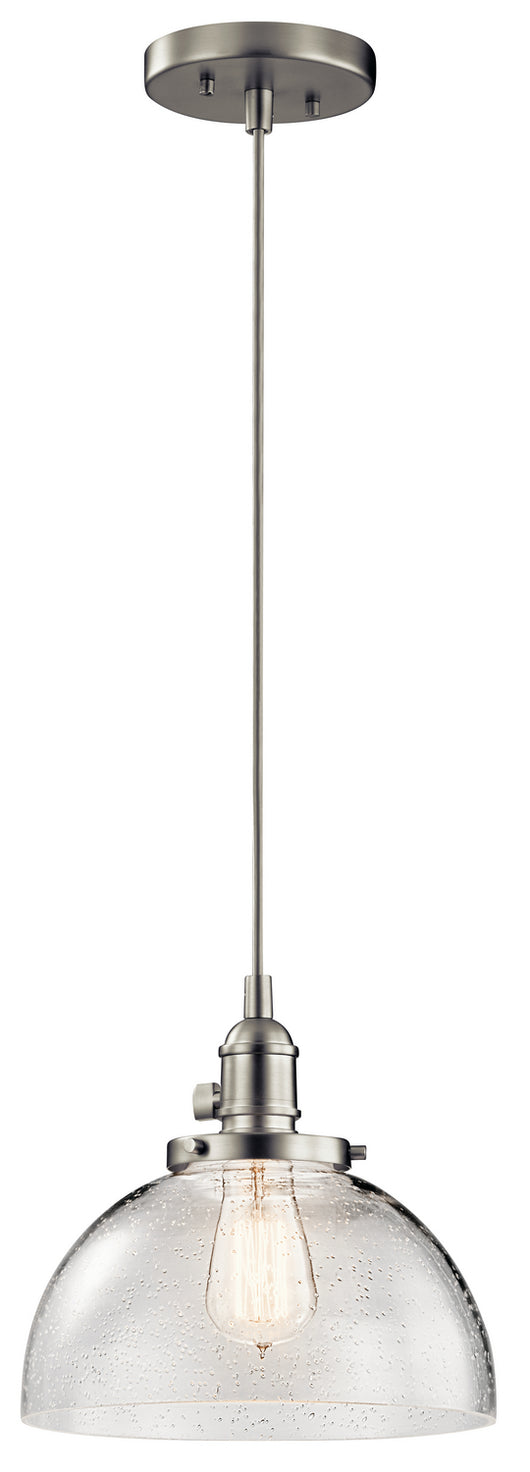 Kichler - 43853NI - One Light Mini Pendant - Avery - Brushed Nickel