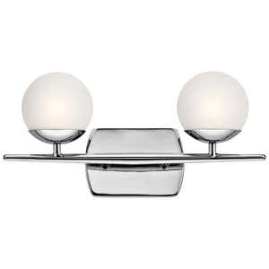 Kichler - 45581CH - Two Light Bath - Jasper - Chrome