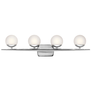 Kichler - 45583CH - Four Light Bath - Jasper - Chrome