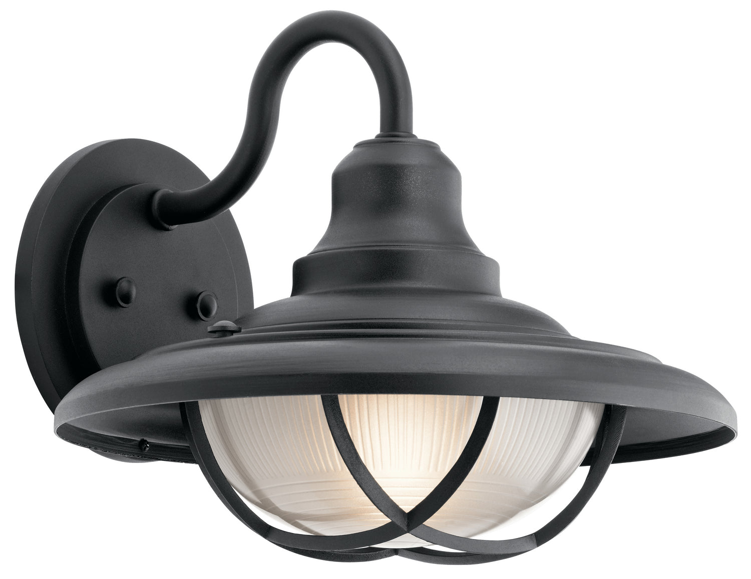 Kichler - 49693BKT - One Light Outdoor Wall Mount - Harvest Ridge - Textured Black