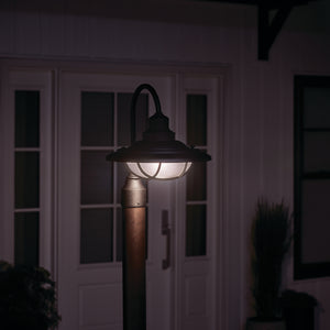 Kichler - 49694BKT - One Light Outdoor Post Mount - Harvest Ridge - Textured Black