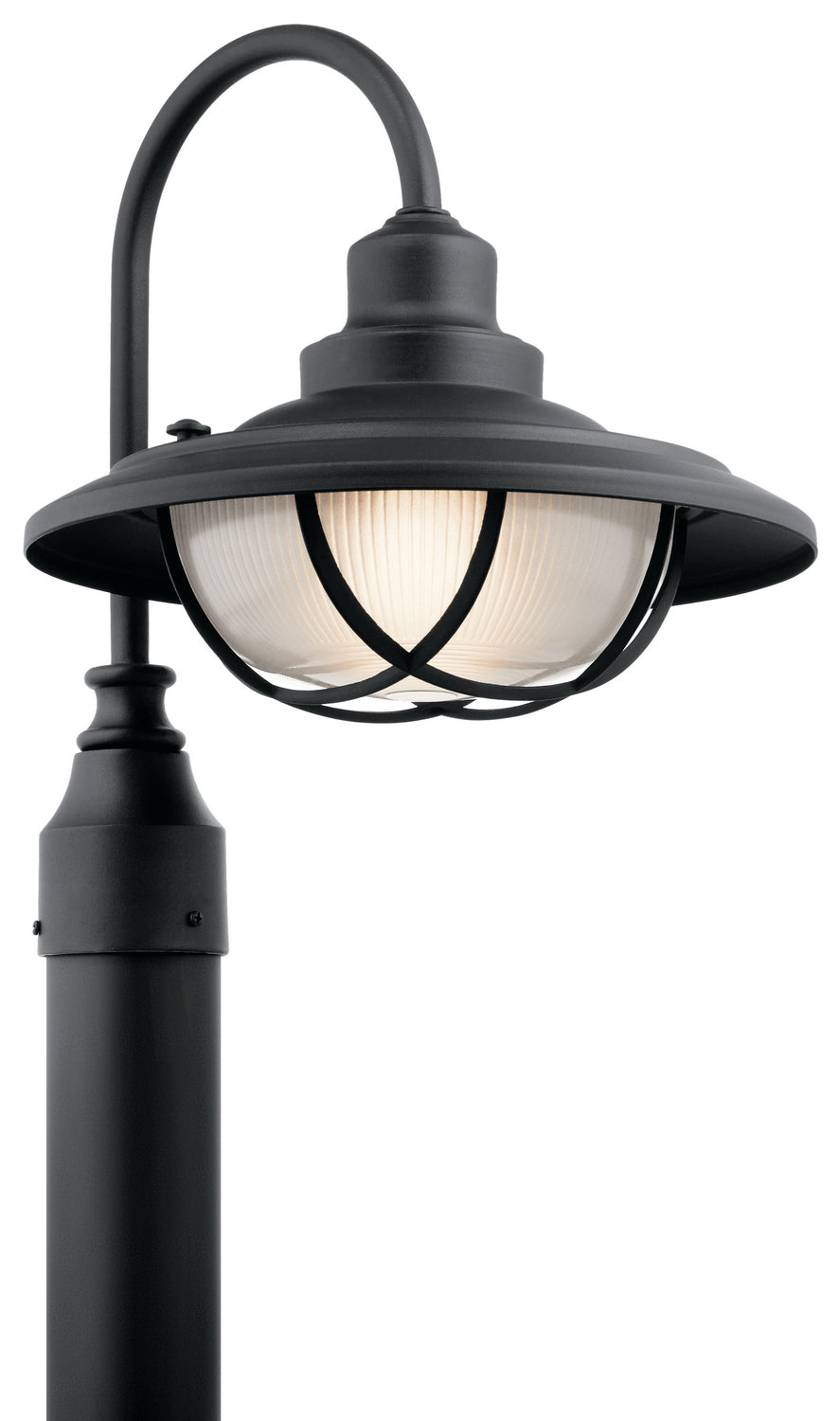 Kichler - 49694BKT - One Light Outdoor Post Mount - Harvest Ridge - Textured Black