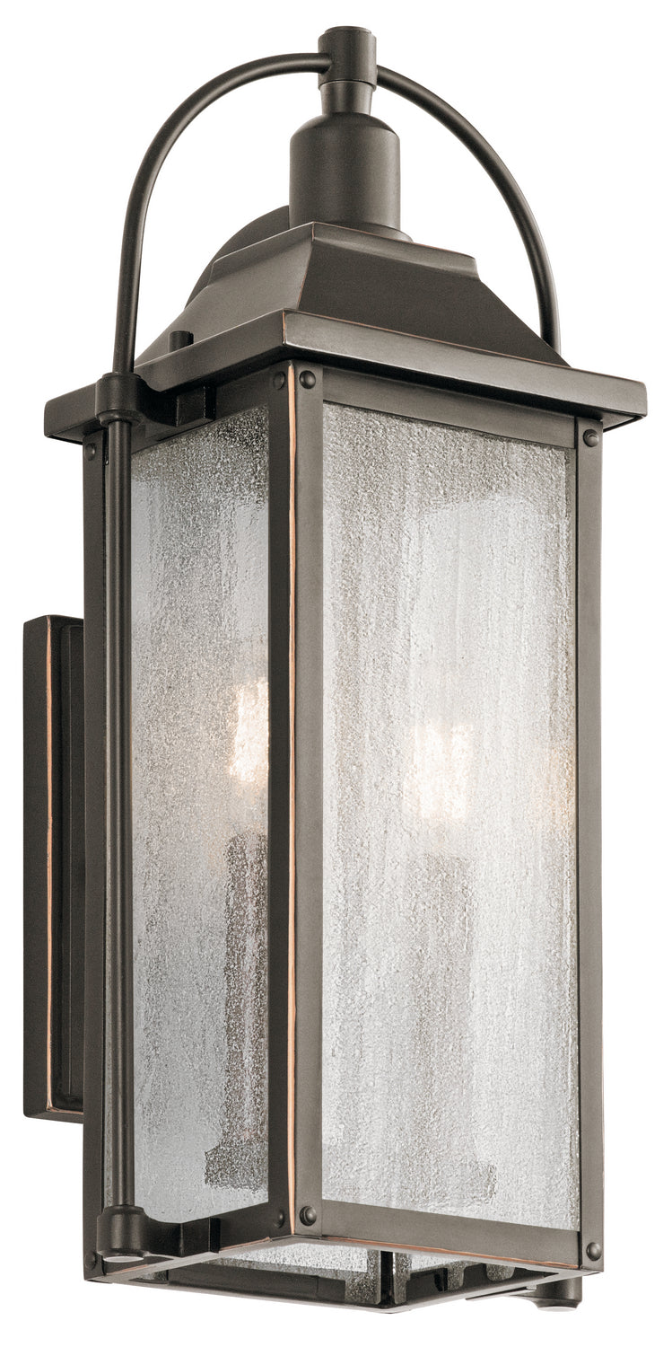 Kichler - 49714OZ - Two Light Outdoor Wall Mount - Harbor Row - Olde Bronze