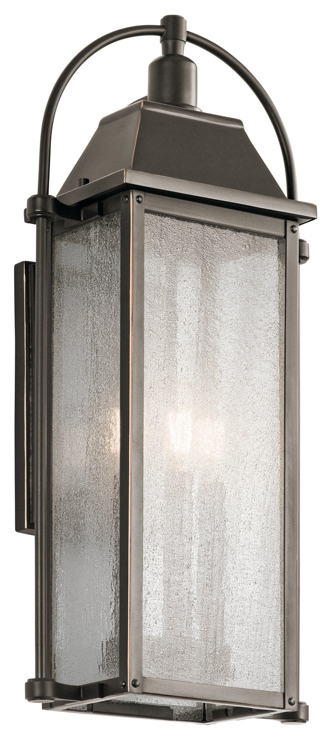 Kichler - 49715OZ - Three Light Outdoor Wall Mount - Harbor Row - Olde Bronze