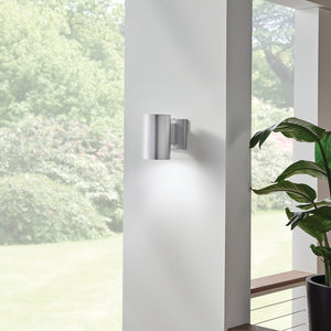 Kichler - 9234BA - One Light Outdoor Wall Mount - Brushed Aluminum