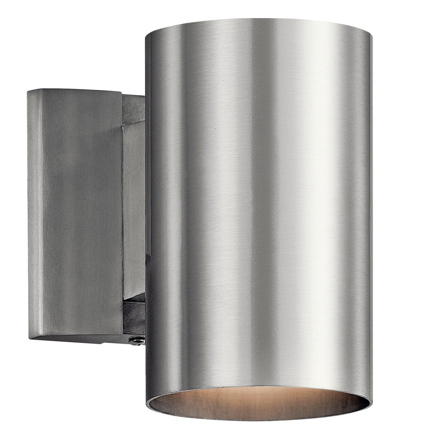 Kichler - 9234BA - One Light Outdoor Wall Mount - Brushed Aluminum