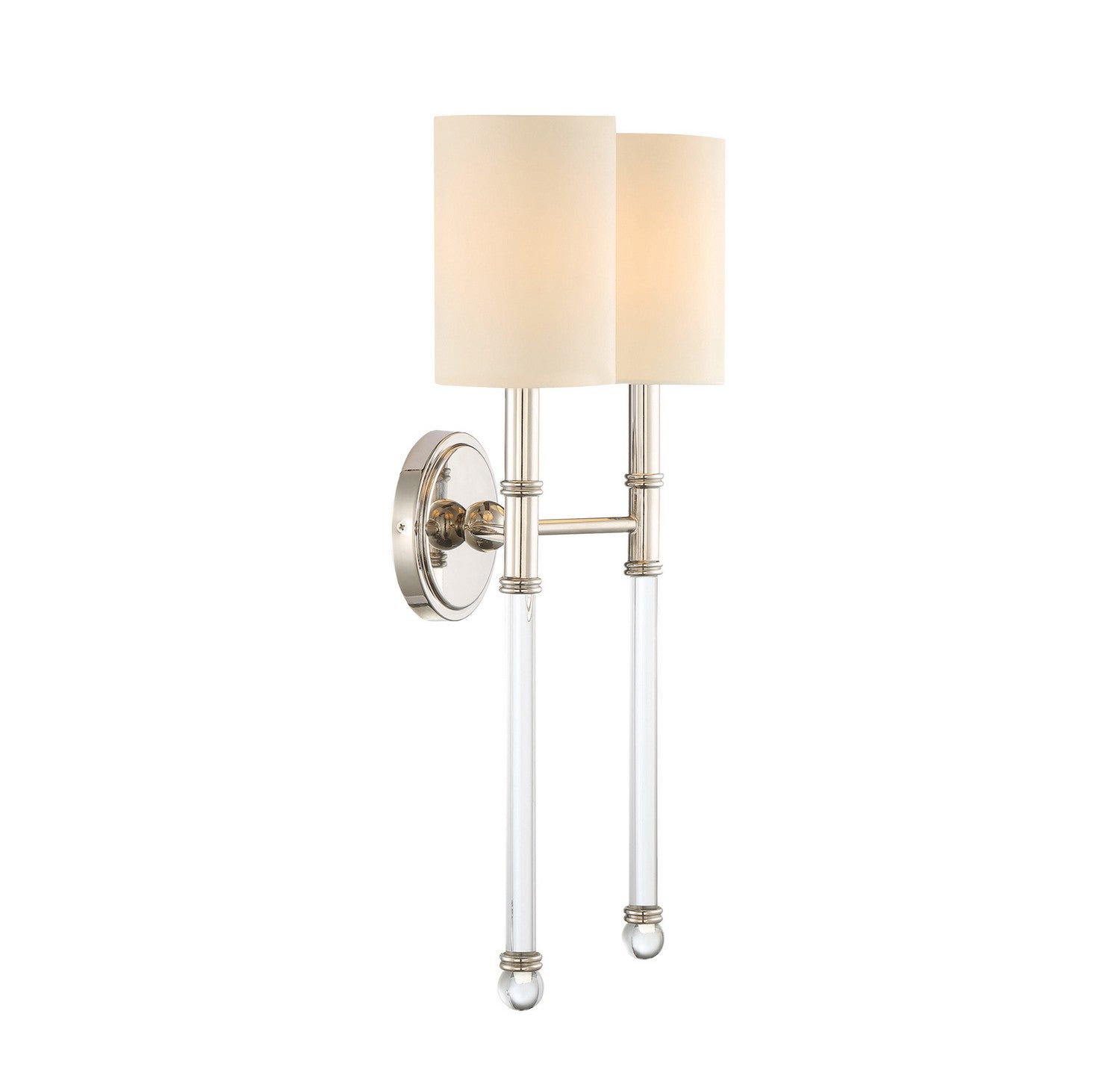 Savoy House - 9-103-2-109 - Two Light Wall Sconce - Fremont - Polished Nickel