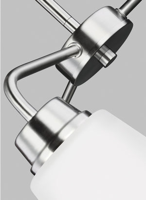 Generation Lighting - 3115203-962 - Three Light Chandelier - Kerrville - Brushed Nickel