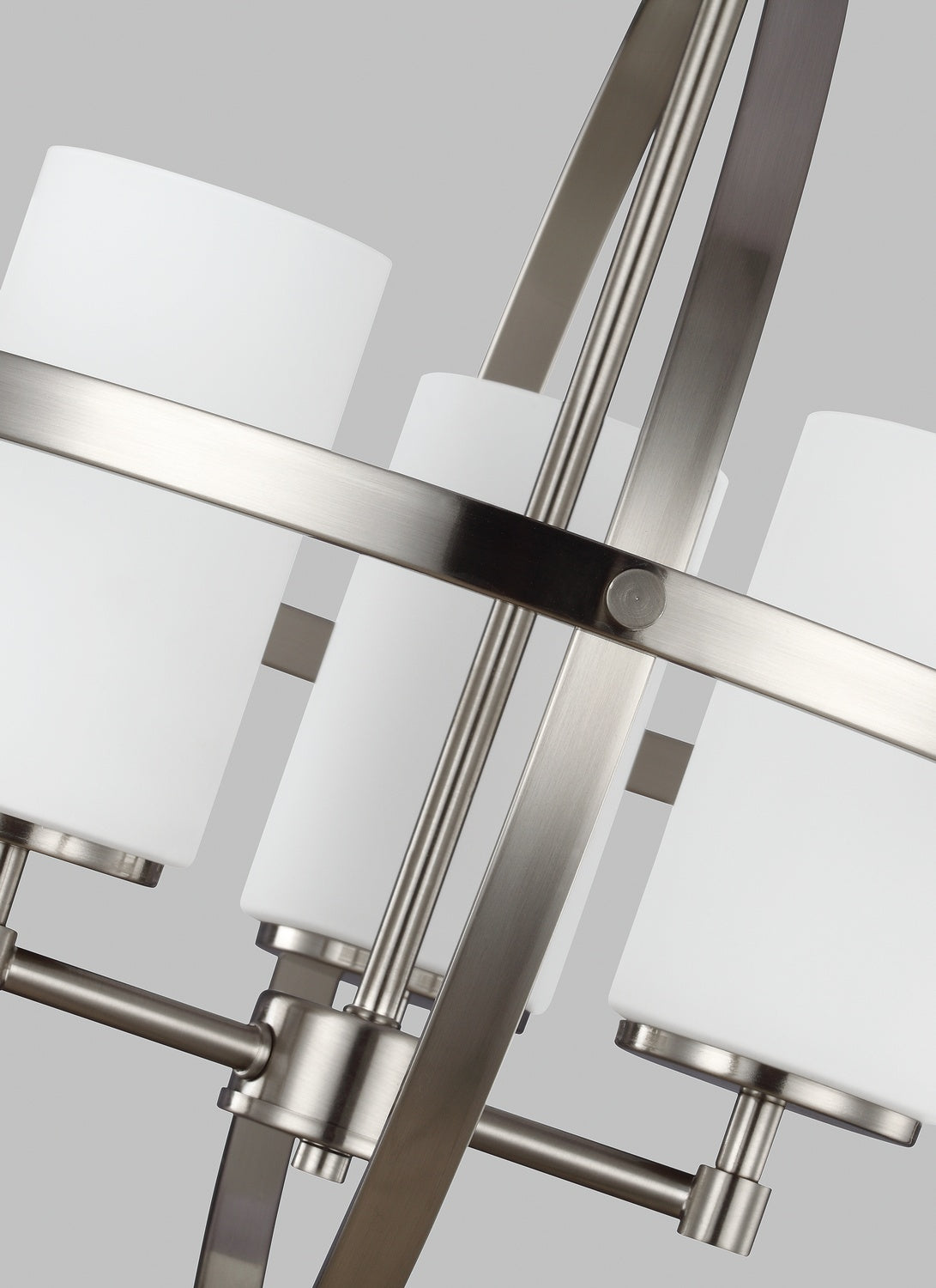 Generation Lighting - 3124603-962 - Three Light Chandelier - Alturas - Brushed Nickel