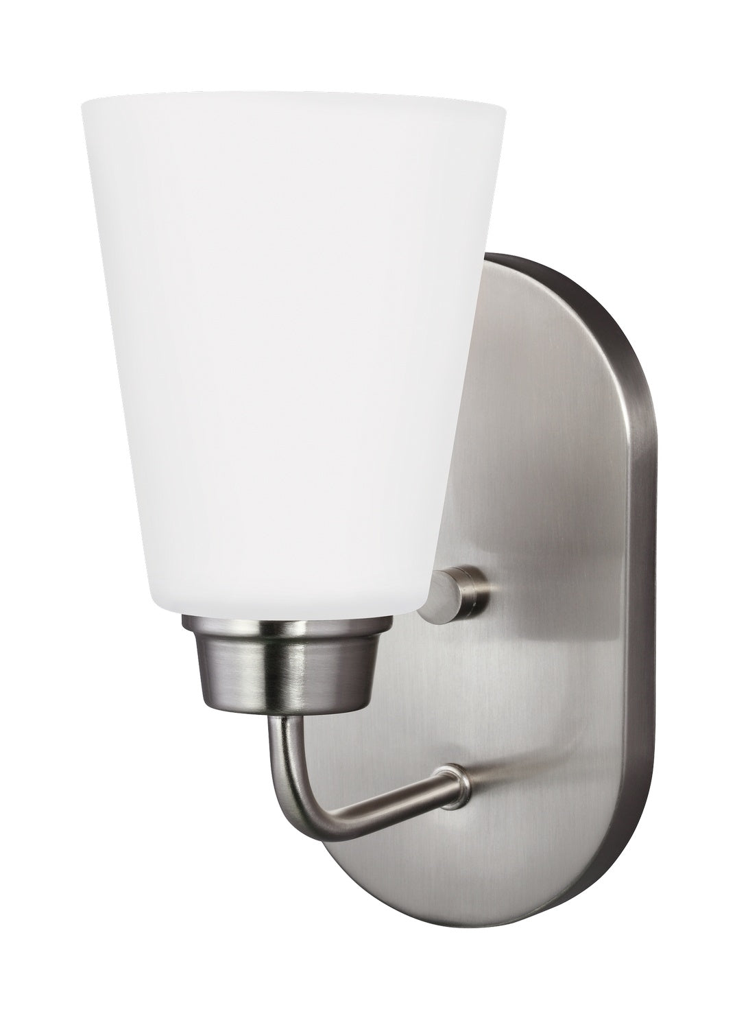 Generation Lighting. - 4115201-962 - One Light Wall / Bath Sconce - Kerrville - Brushed Nickel