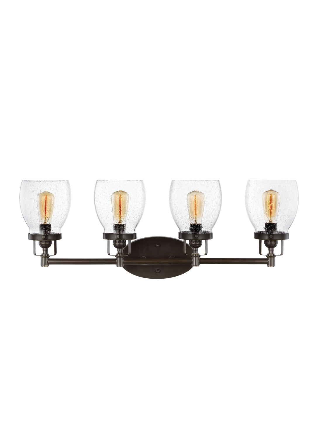 Generation Lighting. - 4414504-710 - Four Light Wall/ Bath - Belton - Bronze