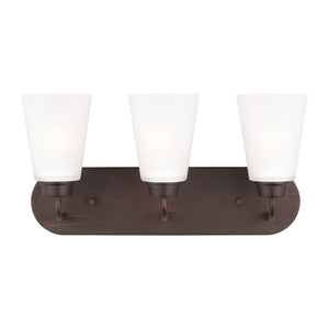 Generation Lighting. - 4415203-710 - Three Light Wall / Bath - Kerrville - Bronze