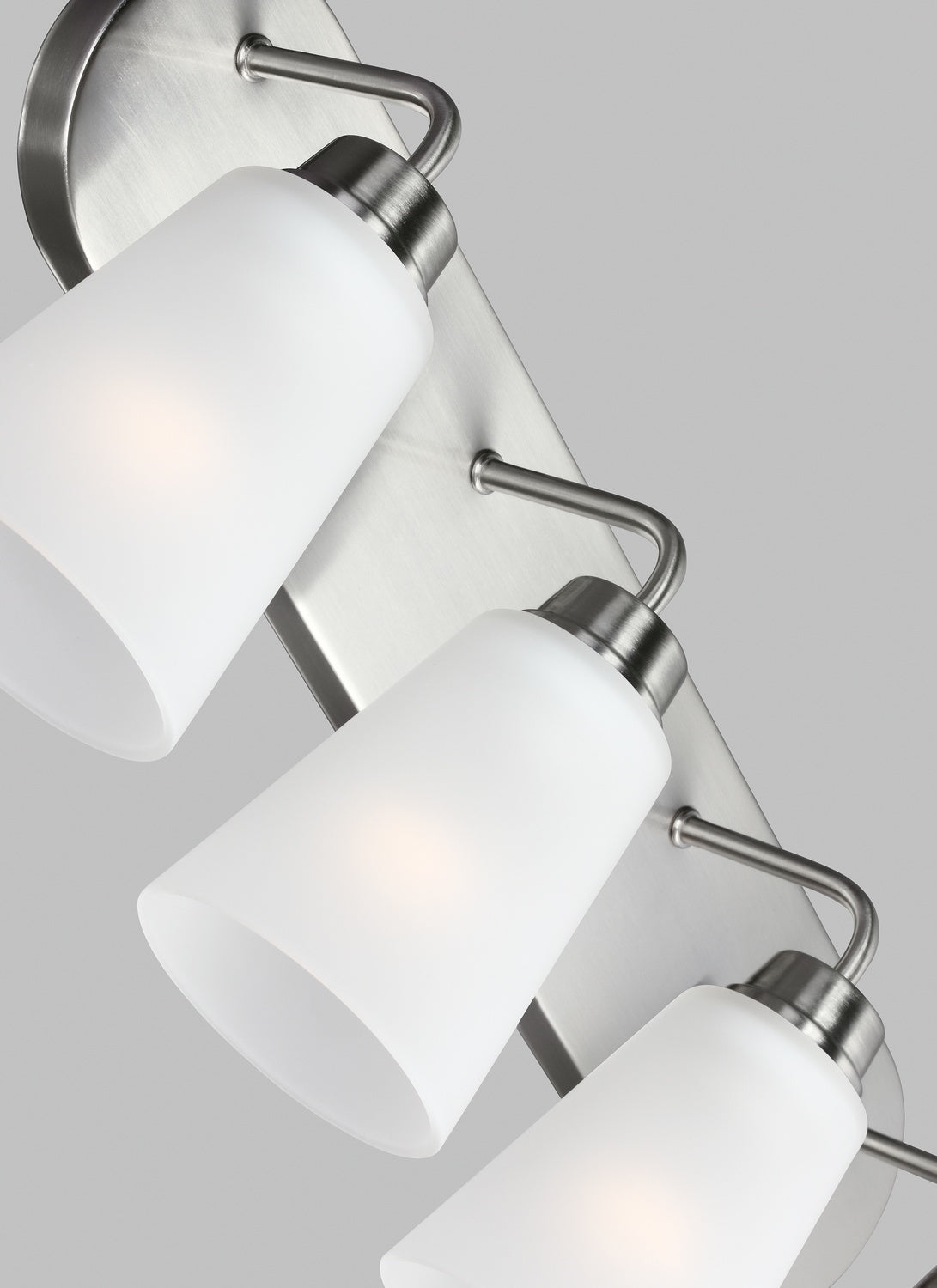 Generation Lighting - 4415204-962 - Four Light Wall / Bath - Kerrville - Brushed Nickel