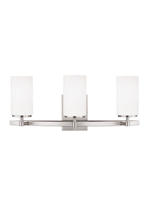 Generation Lighting. - 4424603-962 - Three Light Wall / Bath - Alturas - Brushed Nickel