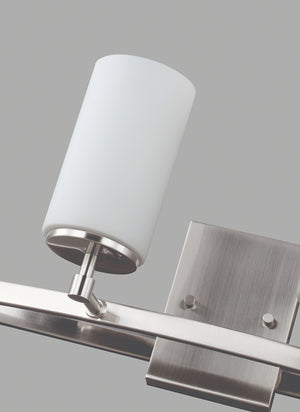 Generation Lighting. - 4424604-962 - Four Light Wall / Bath - Alturas - Brushed Nickel