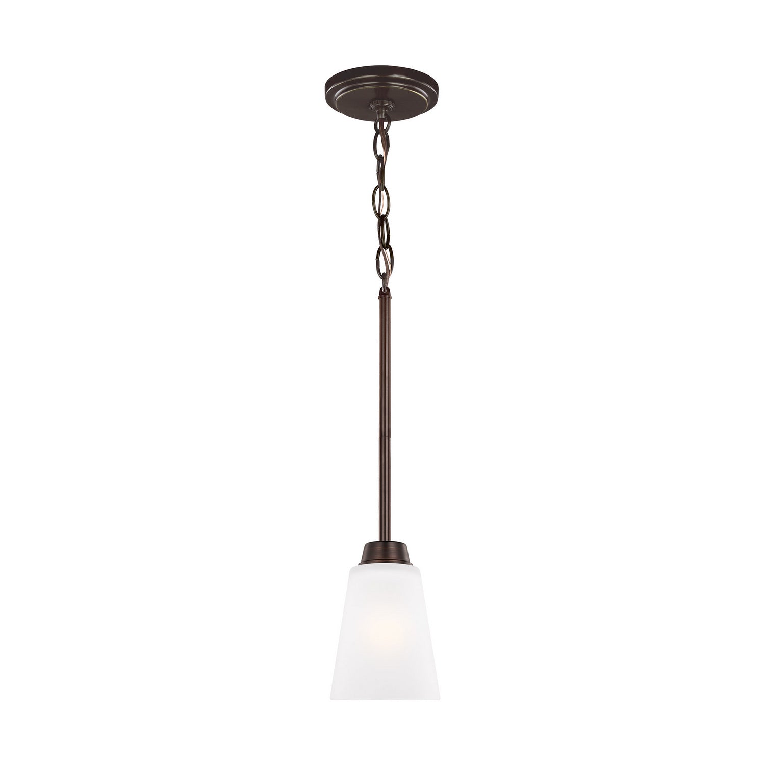 Generation Lighting. - 6115201-710 - One Light Mini-Pendant - Kerrville - Bronze