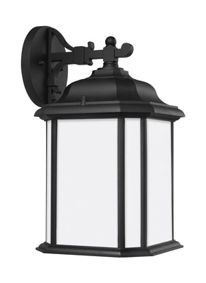 Generation Lighting. - 84531-12 - One Light Outdoor Wall Lantern - Kent - Black