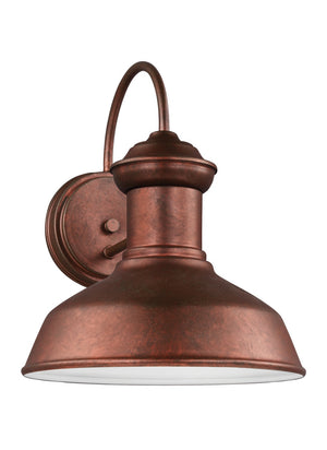 Generation Lighting. - 8547701-44 - One Light Outdoor Wall Lantern - Fredricksburg - Weathered Copper