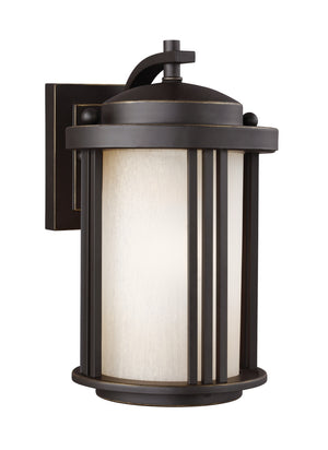 Generation Lighting. - 8547901-71 - One Light Outdoor Wall Lantern - Crowell - Antique Bronze