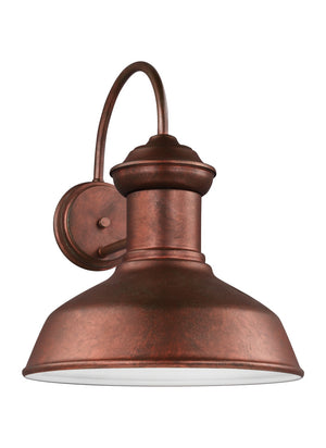 Generation Lighting. - 8647701-44 - One Light Outdoor Wall Lantern - Fredricksburg - Weathered Copper