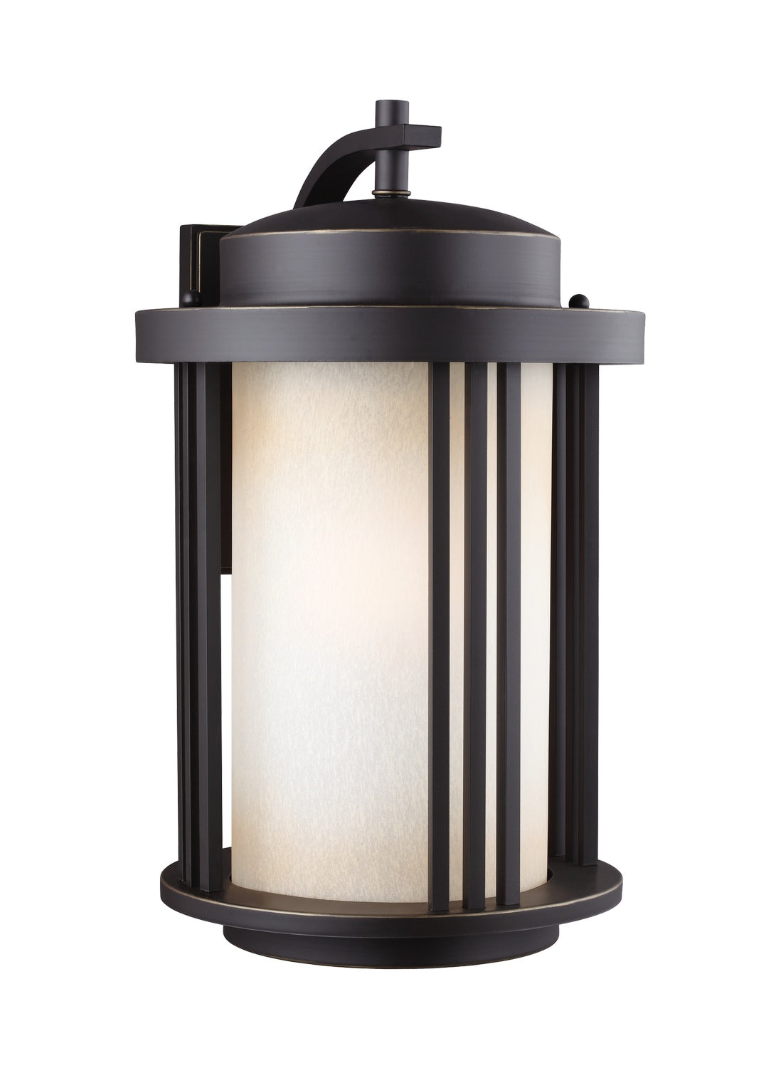 Generation Lighting. - 8847901-71 - One Light Outdoor Wall Lantern - Crowell - Antique Bronze