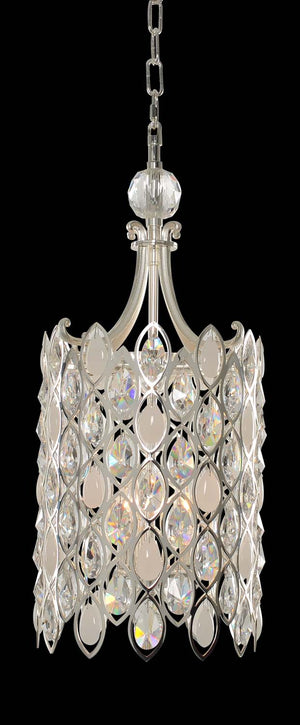 Allegri - 028751-017-FR001 - Three Light Foyer Pendant - Prive - Two Tone Silver